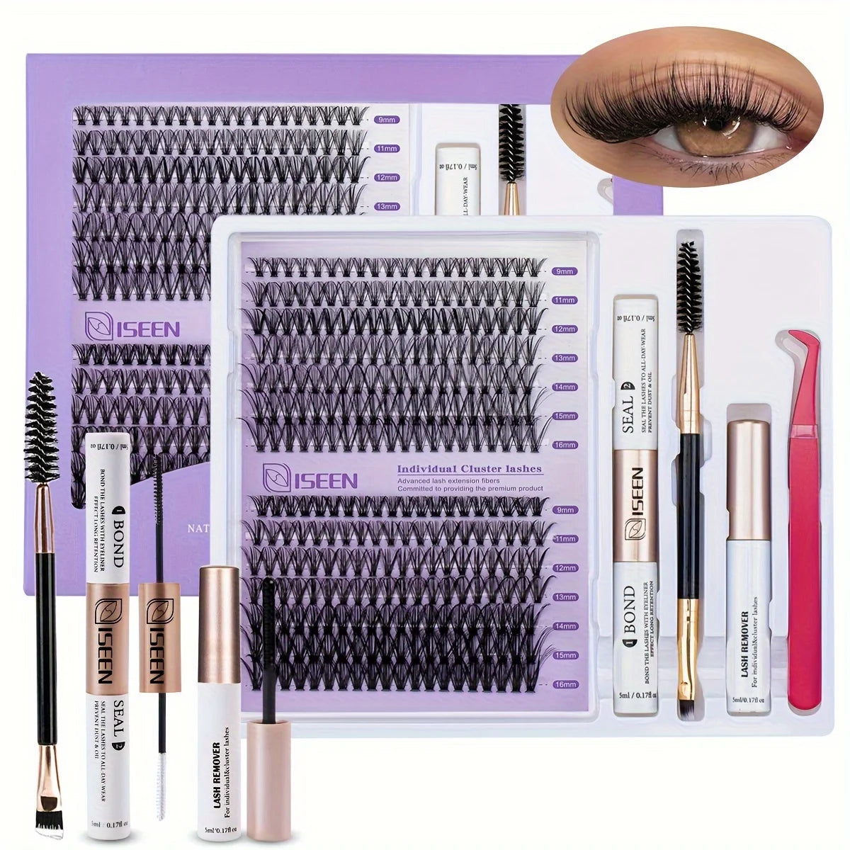 LASHORA KIT FAUX CILS - VOLUME MIXTE